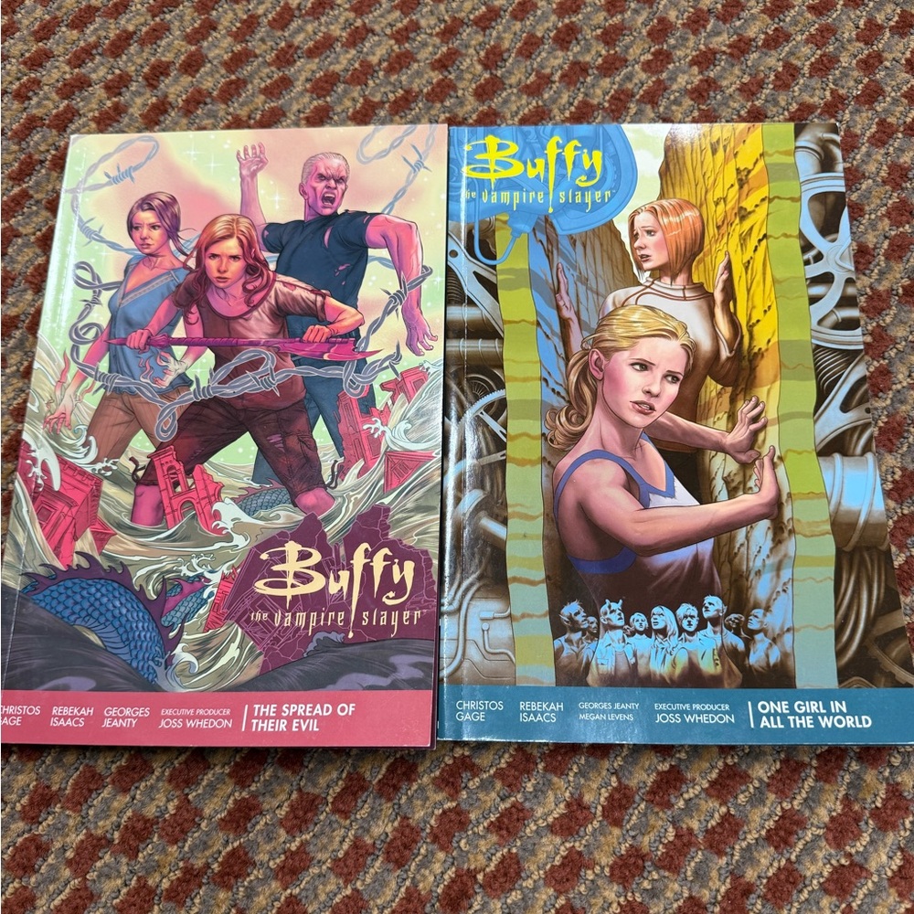 Buffy The Vampire Slayer Comic Book Graphic Novel X 2 Season 11 Vol 1&2